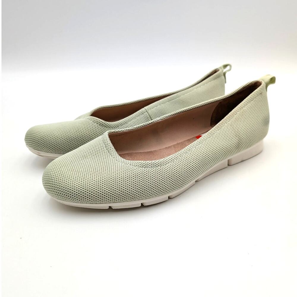 Dr. Scholl's Timeless Mary Jane Flat Shoes Women's Aloe Green Size US8.5M EU39
